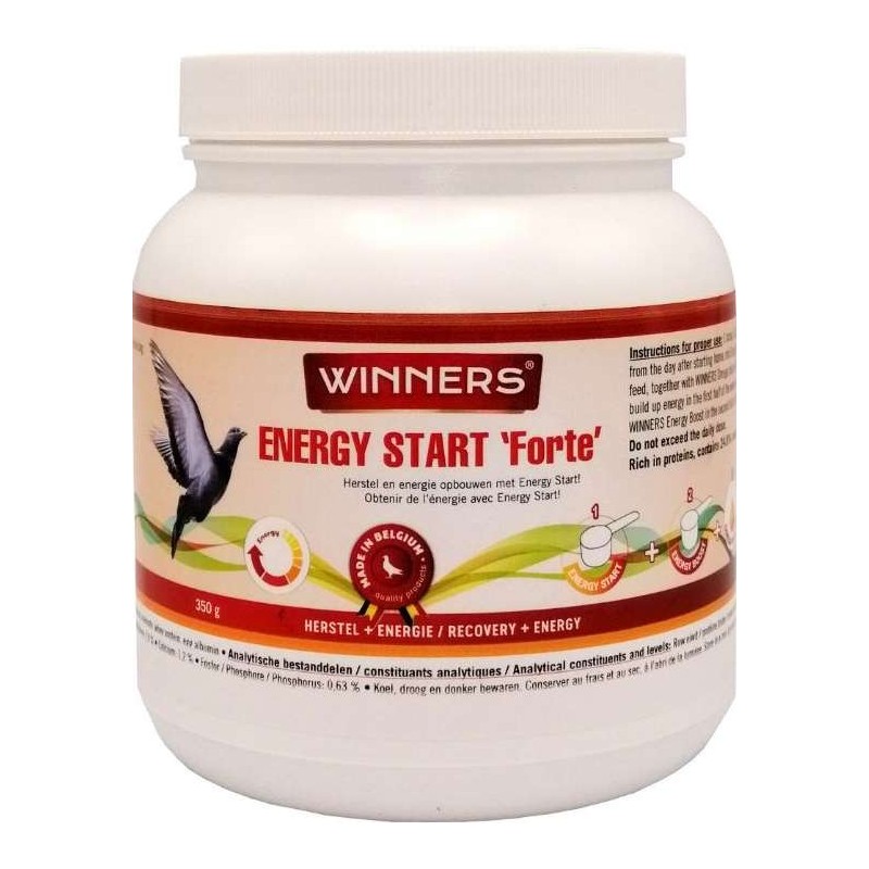 Energy Start Forte Récuperations des protéines, developpement musculaires 350gr - Winners