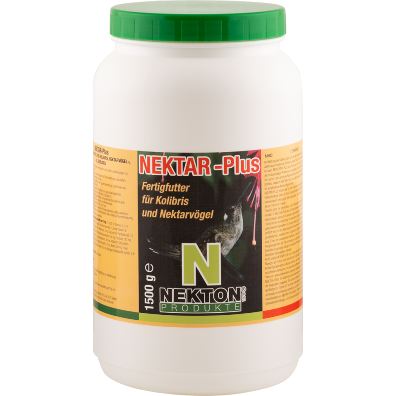 Nekton-Nektar-Plus 1,5kg - Aliment complet pour oiseaux nectarivores et colibris - Nekton 2511200 Nekton 75,95 € Ornibird