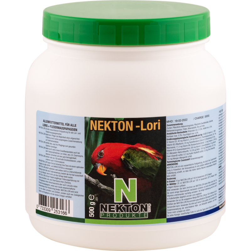 Nekton-Lori 400gr - Concentré complet pour perroquets nectarivores - Nekton 2530400 Nekton 29,50 € Ornibird