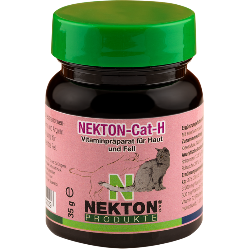 Nekton-Cat-H Supplément De Vitamines Pour Un Pelage Et Une Peau Saine 35gr - Nekton 282035 Nekton 9,50 € Ornibird