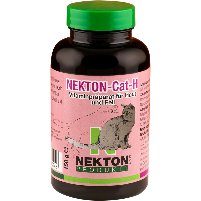 Nekton-Cat-H Supplément De Vitamines Pour Un Pelage Et Une Peau Saine 150gr - Nekton 282150 Nekton 24,50 € Ornibird