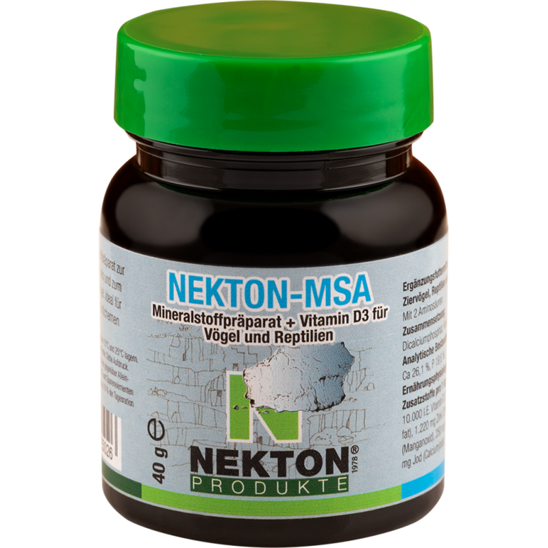 Nekton-MSA 40gr - Complément en minéraux et acides aminés - Nekton 225035 Nekton 5,50 € Ornibird
