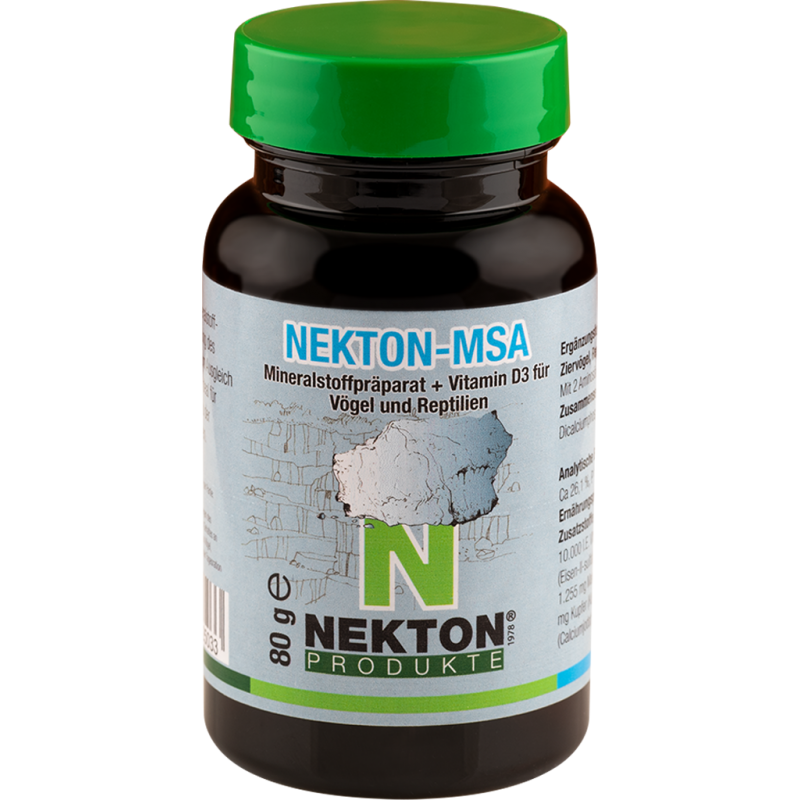 Nekton-MSA 80gr - Complément en minéraux et acides aminés - Nekton Nekton-MSA 80gr - Complément en minéraux et acides aminés - Nekton