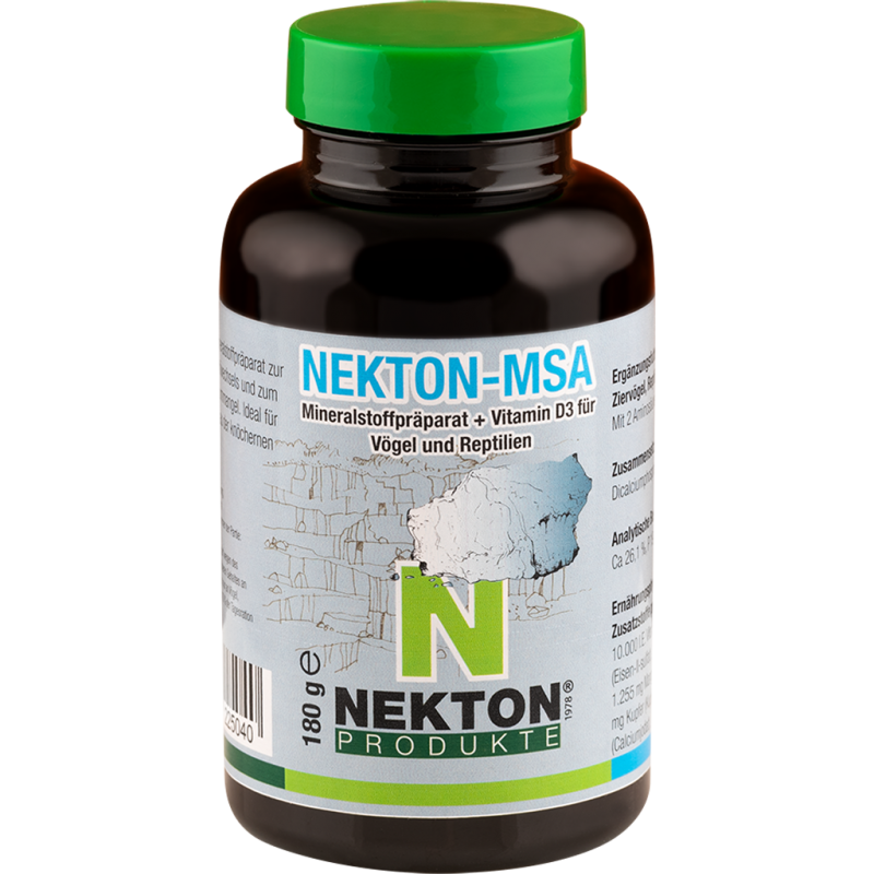 Nekton-MSA 180gr - Complément en minéraux et acides aminés - Nekton 225150 Nekton 14,49 € Ornibird