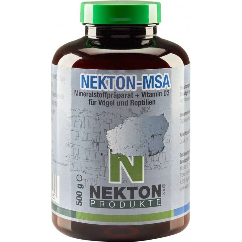 Nekton-MSA 400gr - Complément en minéraux et acides aminés - Nekton 225500 Nekton 24,50 € Ornibird