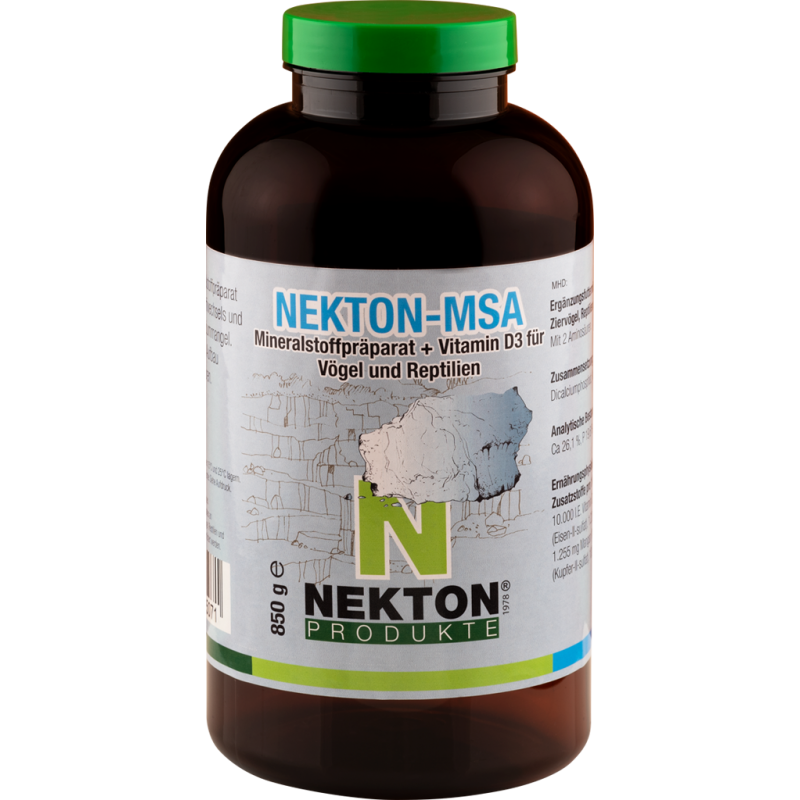 Nekton-MSA 850gr - Complément en minéraux et acides aminés - Nekton 2251000 Nekton 39,95 € Ornibird