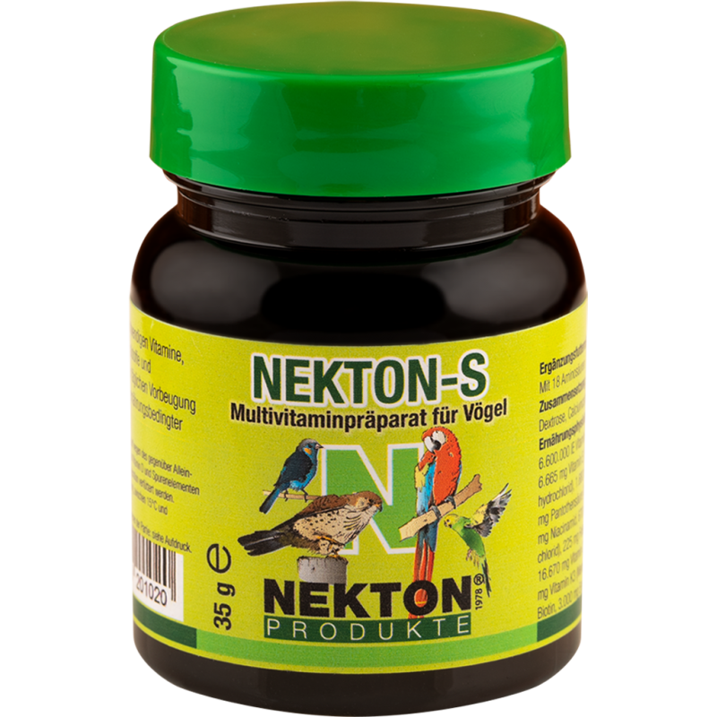 Nekton-S 35gr - Complex multivitaminés - Nekton 201035 Nekton 5,95 € Ornibird
