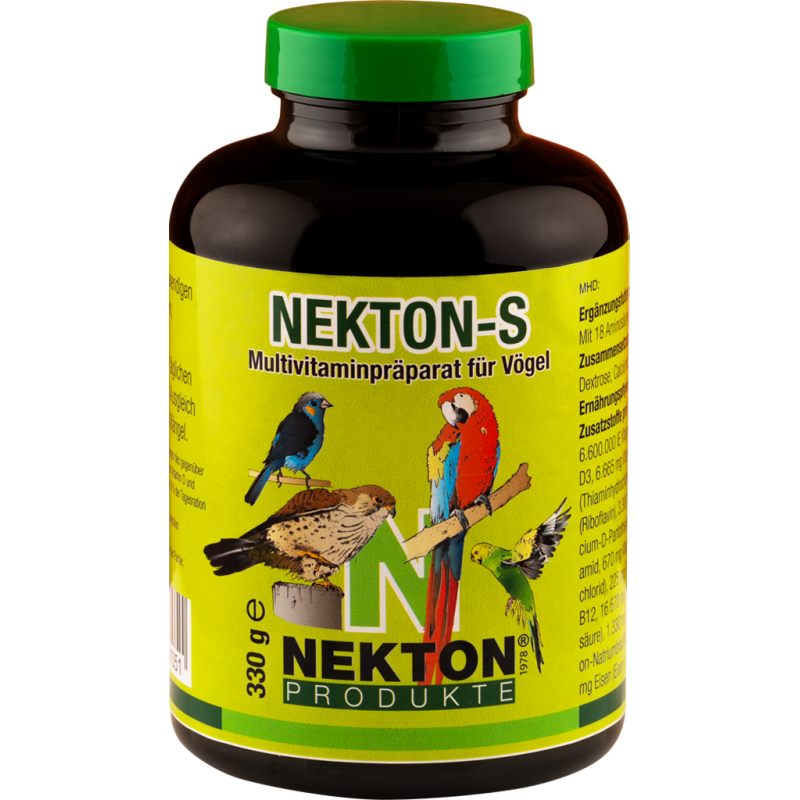 Nekton-S 330gr - Complexe multivitaminés - Nekton 201375 Nekton 22,95 € Ornibird
