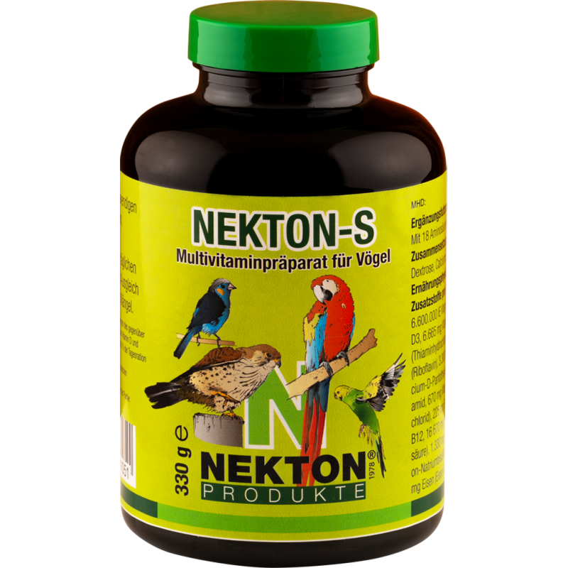 Nekton-S 330gr - Complexe multivitaminés - Nekton Nekton-S 330gr - Complexe multivitaminés - Nekton