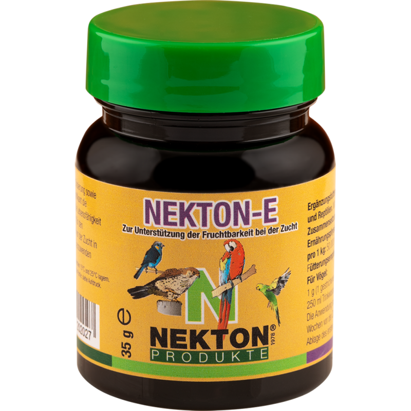 Nekton-E 35gr - Préparation à l'élevage à base de vitamine E - Nekton 202035 Nekton 6,46 € Ornibird Nekton-E 35gr - Préparation à l'élevage à base de vitamine E - Nekton 202035 Nekton 6,46 € Ornibird