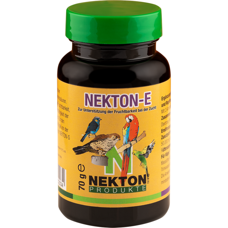 Nekton-E 70gr - Préparation à l'élevage à base de vitamine E - Nekton 202075 Nekton 11,73 € Ornibird Nekton-E 70gr - Préparation à l'élevage à base de vitamine E - Nekton 202075 Nekton 11,73 € Ornibird