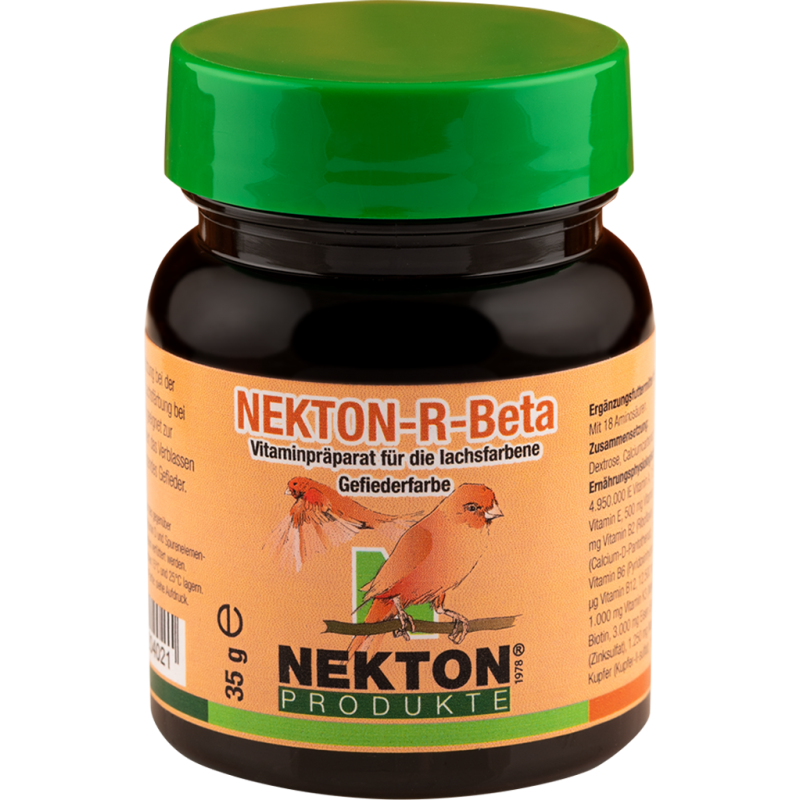 Nekton-R-Beta 35gr - Colorant pour intensifier le plumage - Nekton Nekton-R-Beta 35gr - Colorant pour intensifier le plumage - Nekton