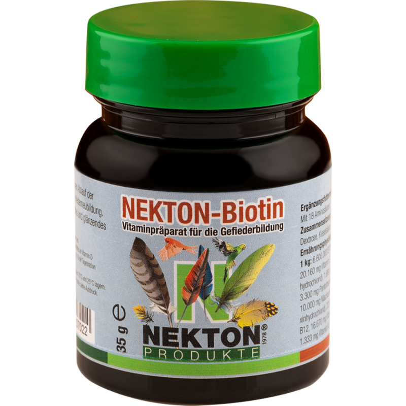 Nekton-Biotin 35gr - Préparation à base de vitamines pour la pousse des plumes - Nekton 207035 Nekton 9,95 € Ornibird