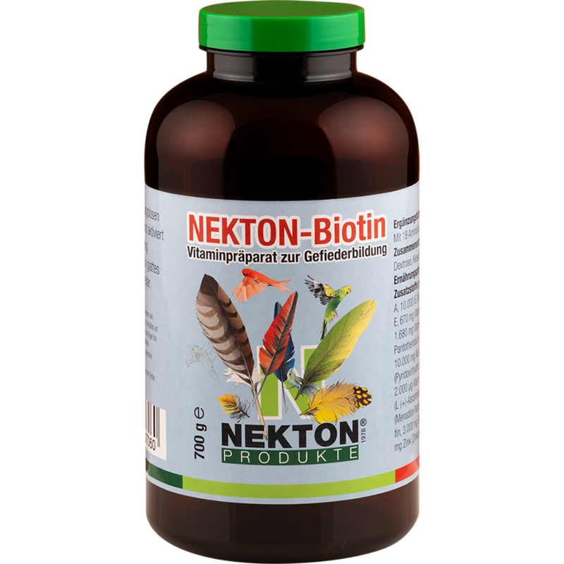 Nekton-Bio 700gr - Preparation with a basis of vitamins for the growth of feathers - Nekton 207750 Nekton 69,95 € Ornibird