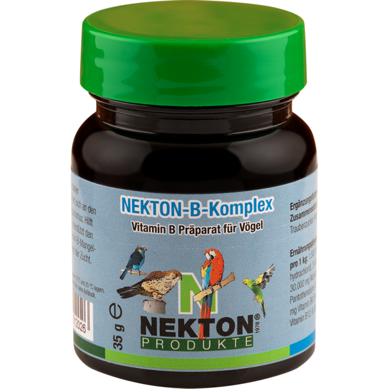 Nekton-B-Komplex 35gr - Complexe à la vitamine B - Nekton 212035 Nekton 5,62 € Ornibird Nekton-B-Komplex 35gr - Complexe à la vitamine B - Nekton 212035 Nekton 5,62 € Ornibird