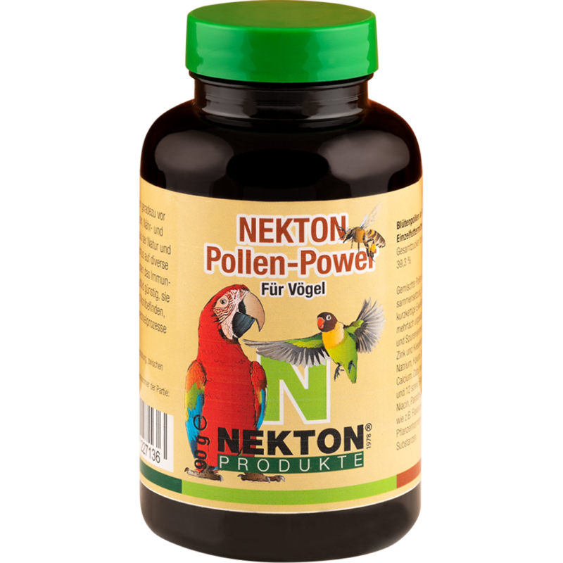 Nekton-Pollen Power 90gr - Pollen pour oiseaux - Nekton 227130 Nekton 13,95 € Ornibird
