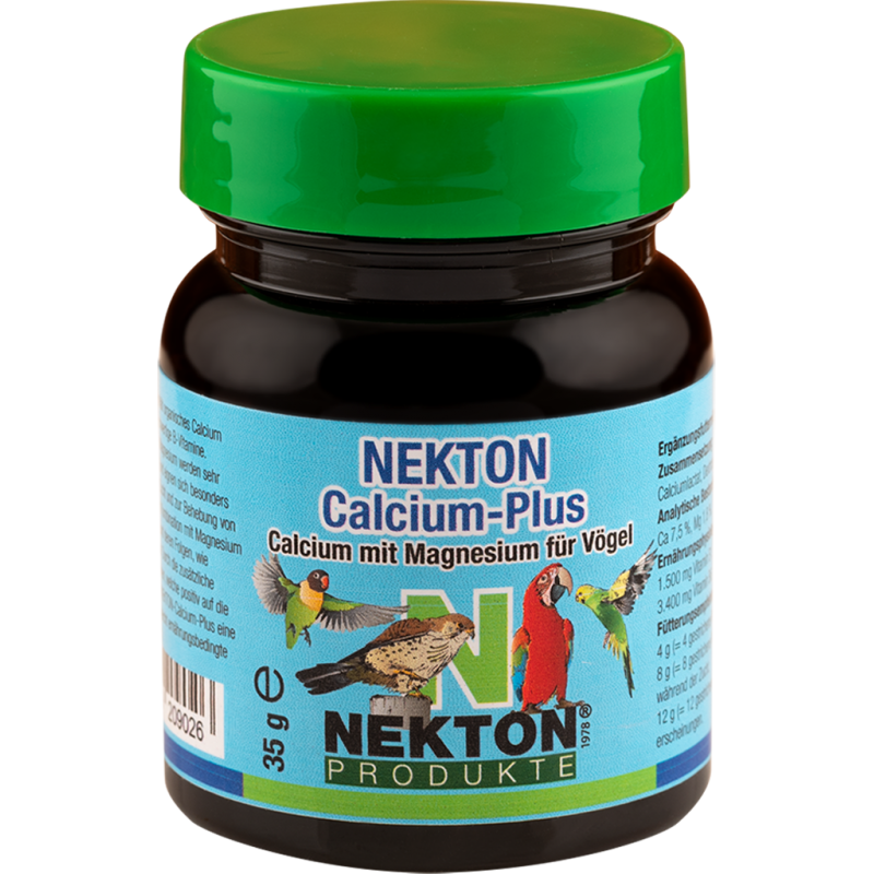 Nekton-Calcium Plus 35gr - Avec magnésium et vitamine B - Nekton Nekton-Calcium Plus 35gr - Avec magnésium et vitamine B - Nekton
