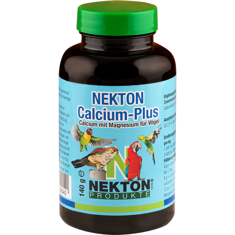 Nekton-Calcium Plus 140gr - Avec magnésium et vitamine B - Nekton 209140 Nekton 14,95 € Ornibird