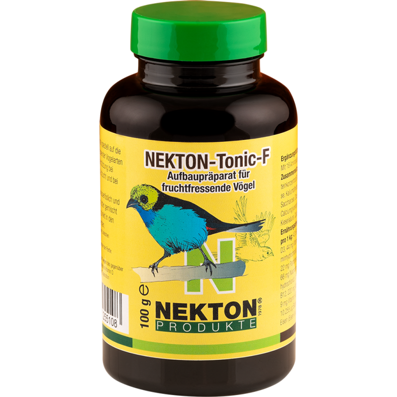Nekton-Tonic-F 100gr - Préparation à la croissance des frugivores - Nekton 255100 Nekton 8,31 € Ornibird Nekton-Tonic-F 100gr - Préparation à la croissance des frugivores - Nekton 255100 Nekton 8,31 € Ornibird