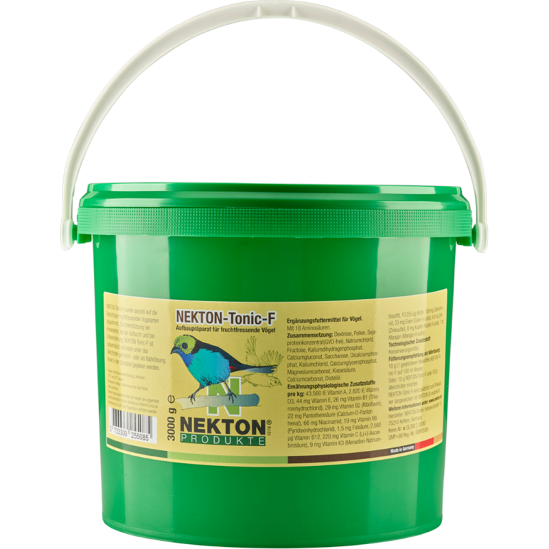 Nekton-Tonic-F 3kg - Préparation à la croissance des frugivores - Nekton 255K3000 Nekton 146,50 € Ornibird