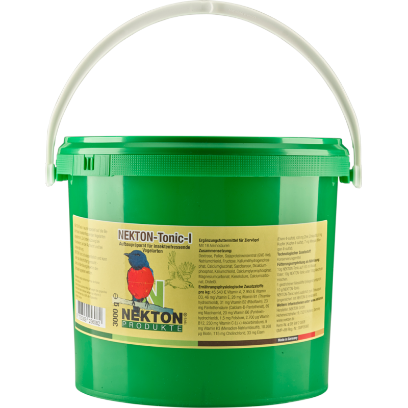 Nekton-Tonic-I 3kg - Préparation à la croissance des insectivores - Nekton Nekton-Tonic-I 3kg - Préparation à la croissance des insectivores - Nekton