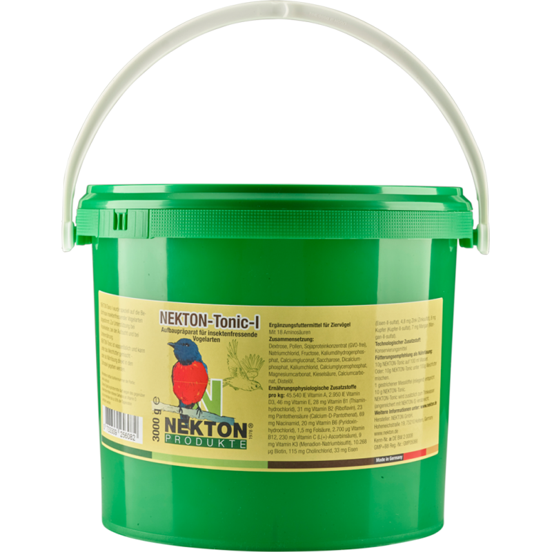 Nekton-Tonic-I 3kg - Préparation à la croissance des insectivores - Nekton 256K3000 Nekton 149,95 € Ornibird