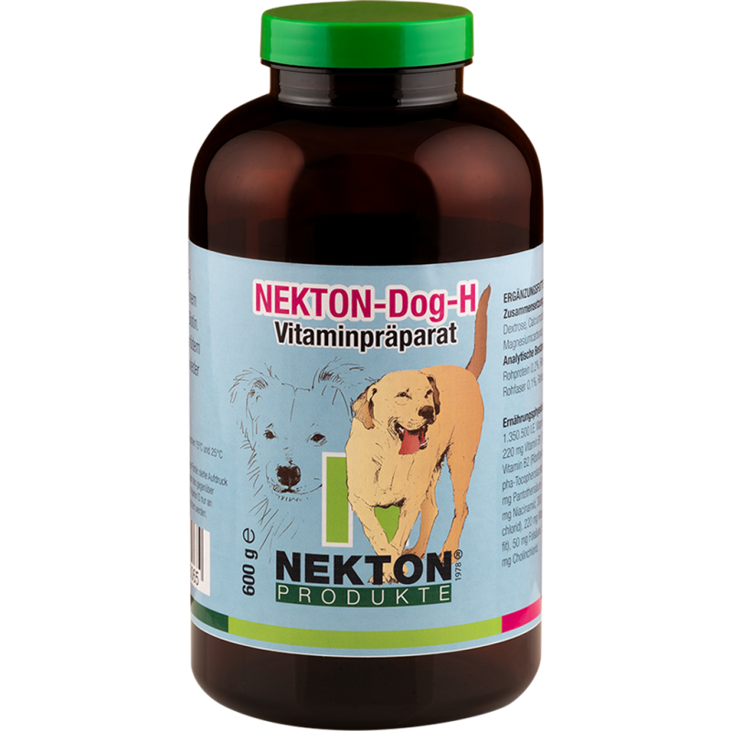 Nekton-Dog-H 600gr - Supplément De Vitamines Pour Le Pelage Et La Peau - Nekton 273700 Nekton 49,95 € Ornibird