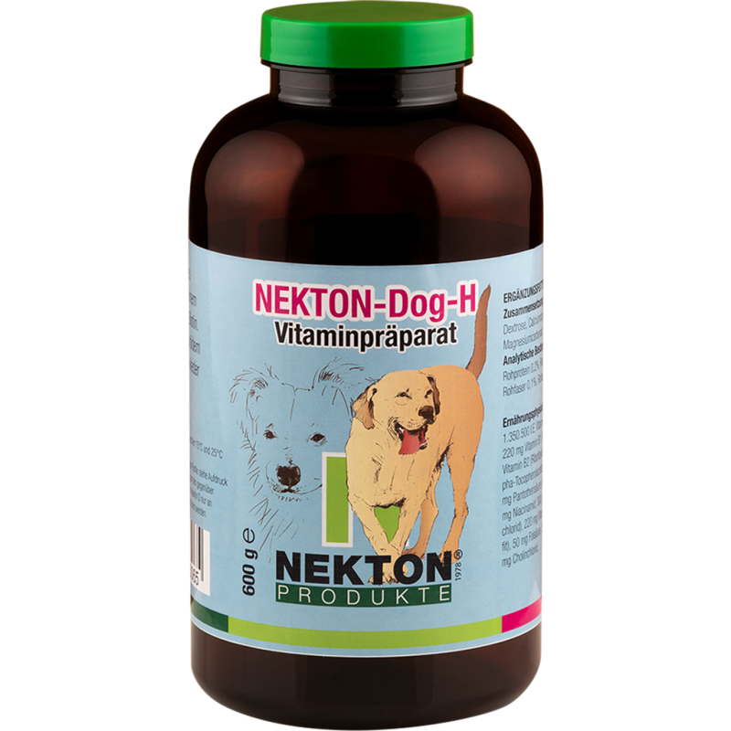 Nekton-Dog-H 600gr - Supplément De Vitamines Pour Le Pelage Et La Peau - Nekton