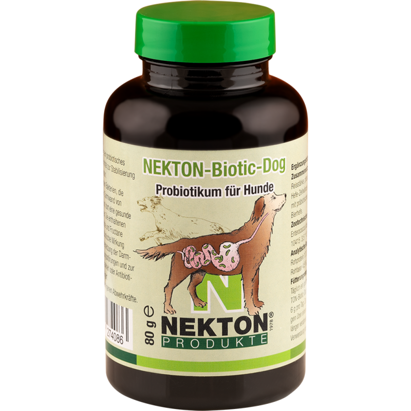 Nekton-Biotic-Dog 80gr - Probiotique Pour Chien - Nekton 274080 Nekton 14,95 € Ornibird