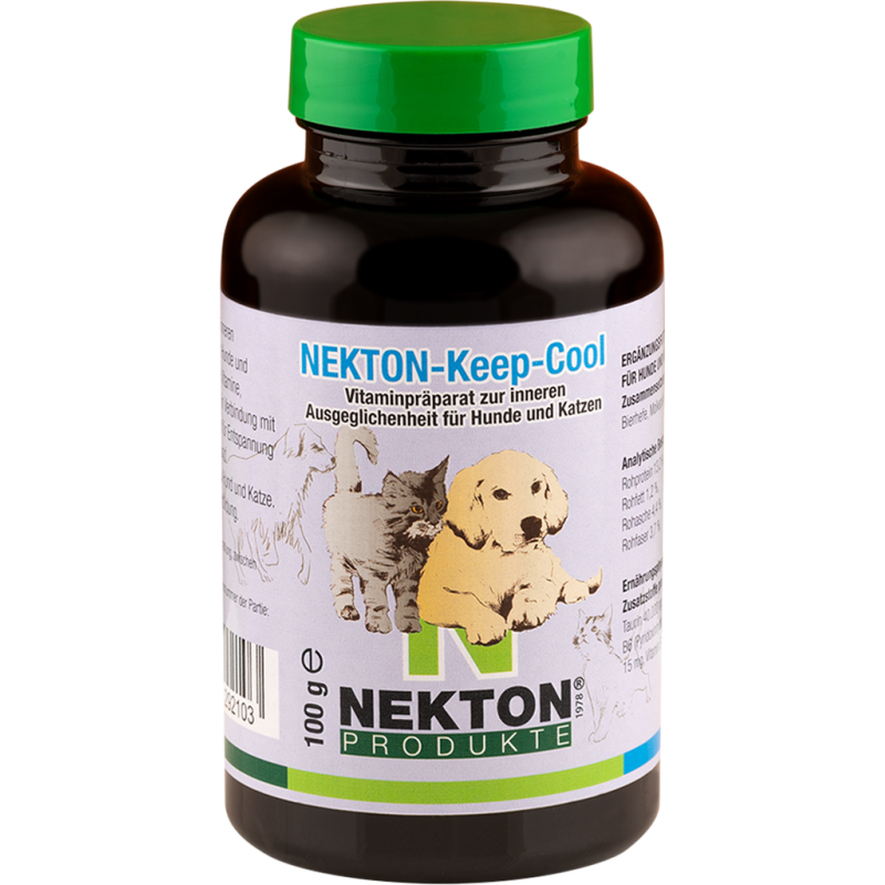 Nekton-Keep-Cool Supplément De Vitamines Pour Favoriser L'Equilibre Intérieur Des Chats Et Des Chiens 100gr - Nekton 292100 N...
