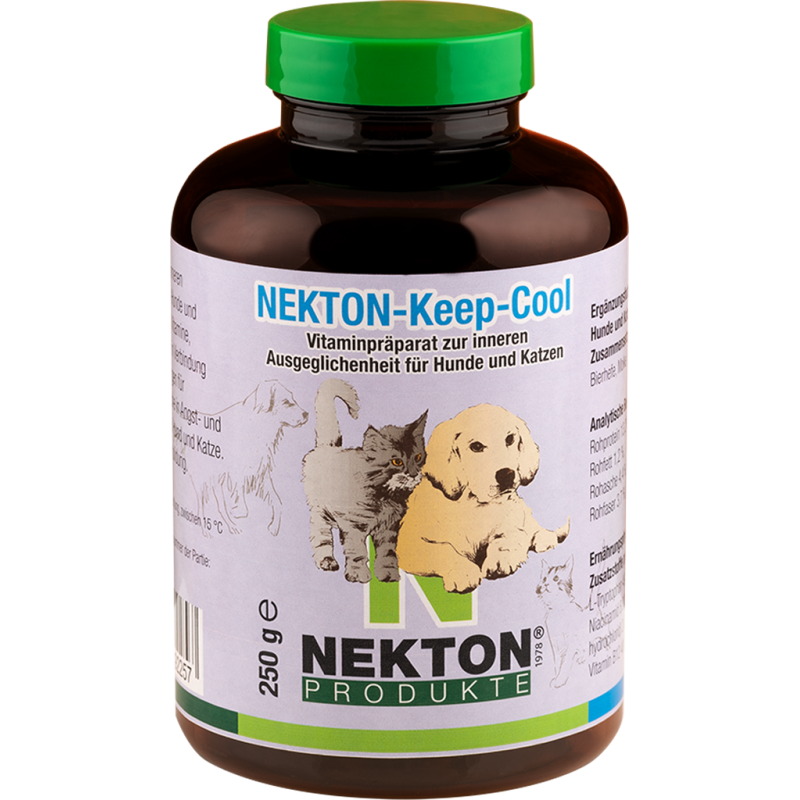 Nekton-Keep-Cool Supplément De Vitamines Pour Favoriser L'Equilibre Intérieur Des Chats Et Des Chiens 250gr - Nekton 292250 N... Nekton-Keep-Cool Supplément De Vitamines Pour Favoriser L'Equilibre Intérieur Des Chats Et Des Chiens 250gr - Nekton 292250 N...