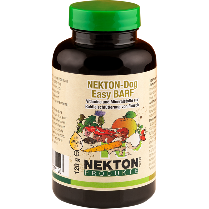 Nekton-Dog Easy-BARF Préparation A Base De Substances Vitales Naturelles 120gr - Nekton 275120 Nekton 11,50 € Ornibird