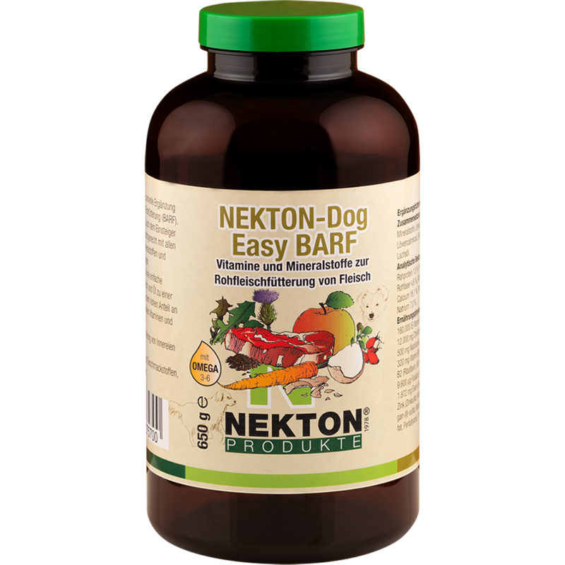 Nekton-Dog Easy-BARF Préparation A Base De Substances Vitales Naturelles 650gr - Nekton 275700 Nekton 23,95 € Ornibird