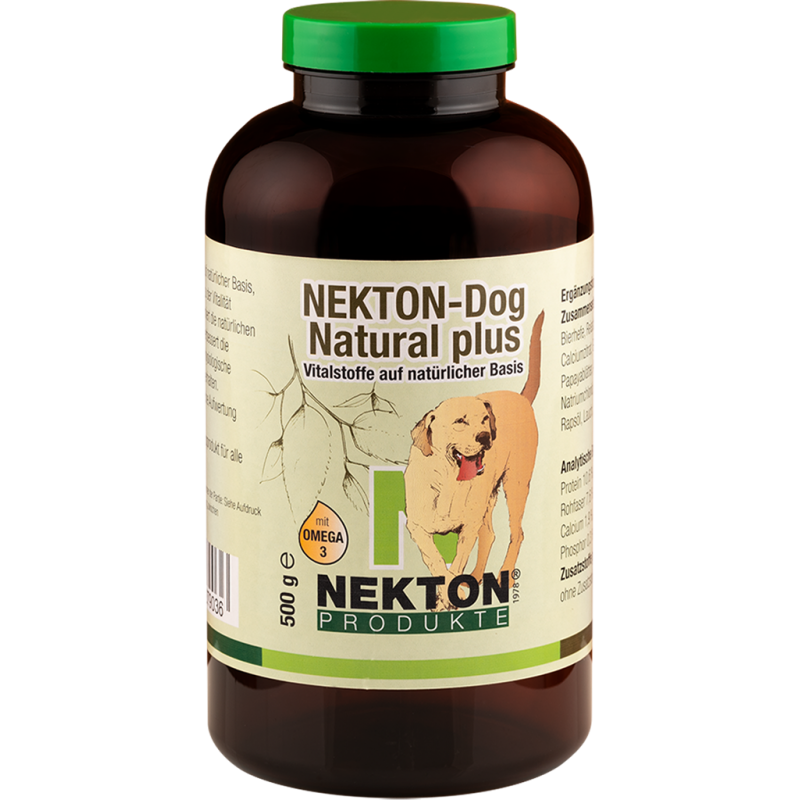 Nekton-Dog Natural-Plus Préparation A Base De Substances Vitales Naturelles 500gr - Nekton 279600 Nekton 39,50 € Ornibird