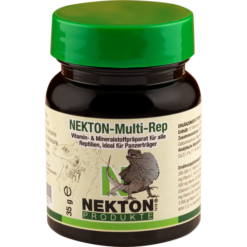 Nekton-Multi-Rep 35gr - Préparation à base de vitamines et de minéraux pour tous les reptiles - Nekton 220035 Nekton 5,95 € O...