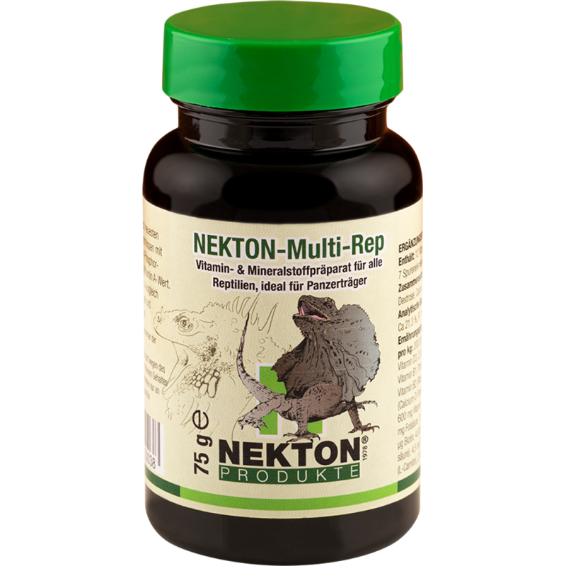 Nekton-Multi-Rep 75gr - Complexe vitaminés pour reptiles - Nekton Nekton-Multi-Rep 75gr - Complexe vitaminés pour reptiles - Nekton