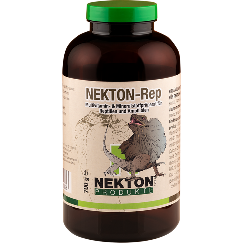 Nekton-Rep 700gr - Préparation multivitaminée pour reptiles et amphibiens - Nekton 221750 Nekton 45,95 € Ornibird