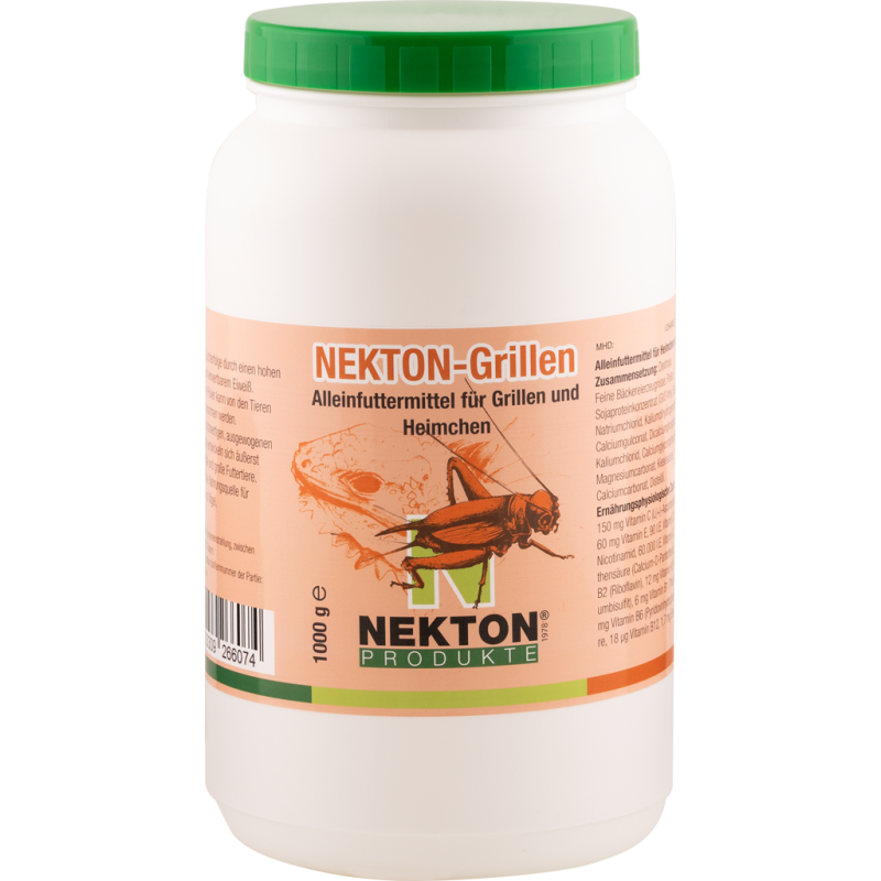 Nekton-Grillen 1kg - Aliment complet pour grillons - Nekton Nekton-Grillen 1kg - Aliment complet pour grillons - Nekton