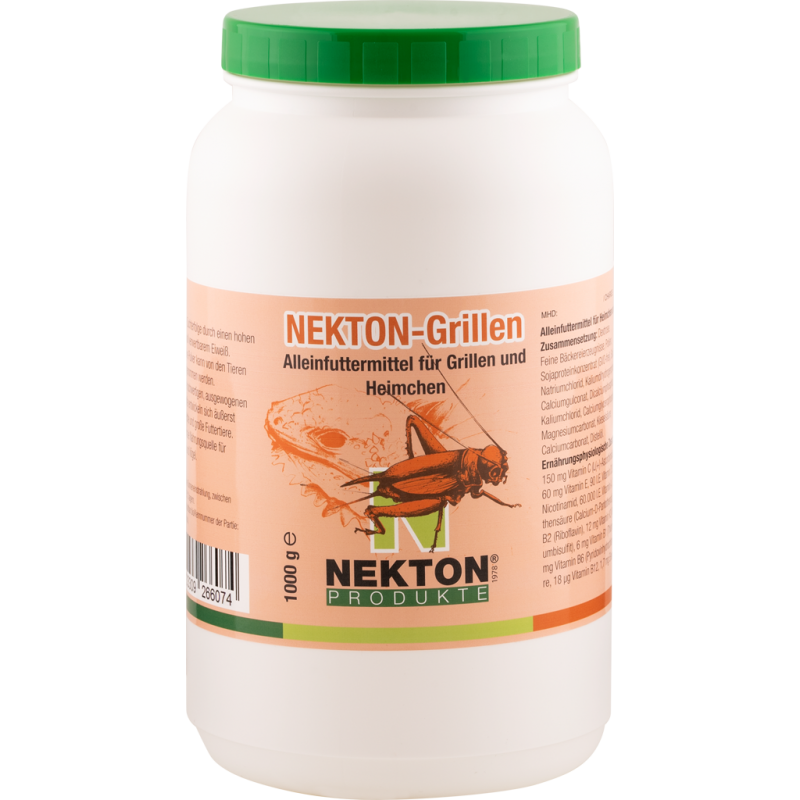 Nekton-Grillen 1kg - Aliment complet pour grillons - Nekton 2661000 Nekton 20,50 € Ornibird