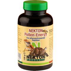Nekton-Pollen Energy 130gr - Pour reptiles herbivores - Nekton à 14,95 € - Nekton - 226130 - Autres Animaux