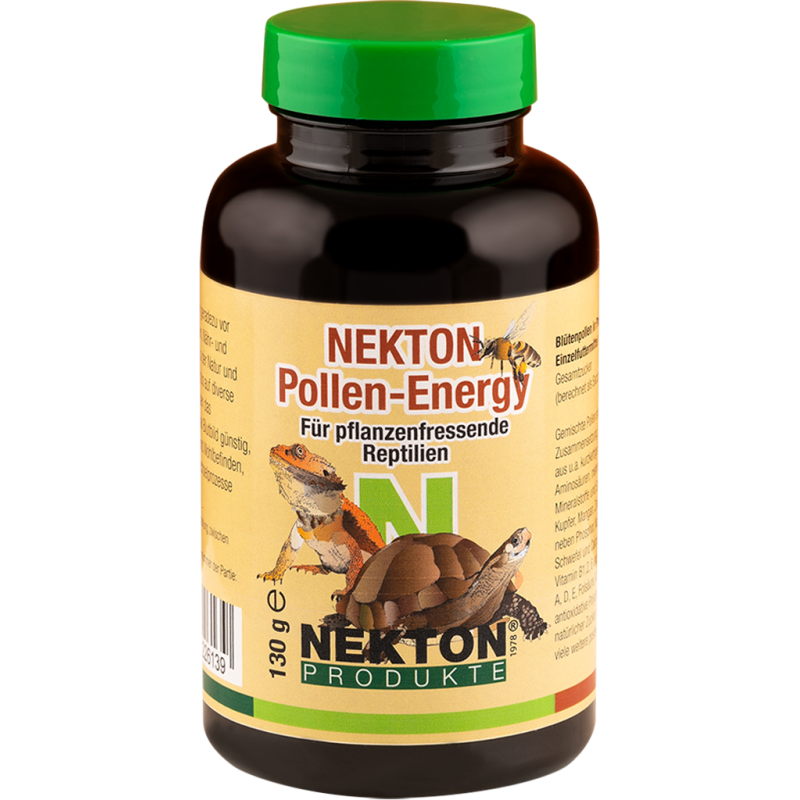 Nekton-Pollen Energy 130gr - Pour reptiles herbivores - Nekton 226130 Nekton 14,95 € Ornibird