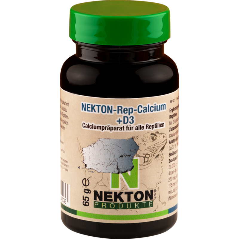 Nekton-Rep-Calcium+D3 65gr - Préparation à base de calcium extrêmement efficace - Nekton 224075 Nekton 7,50 € Ornibird