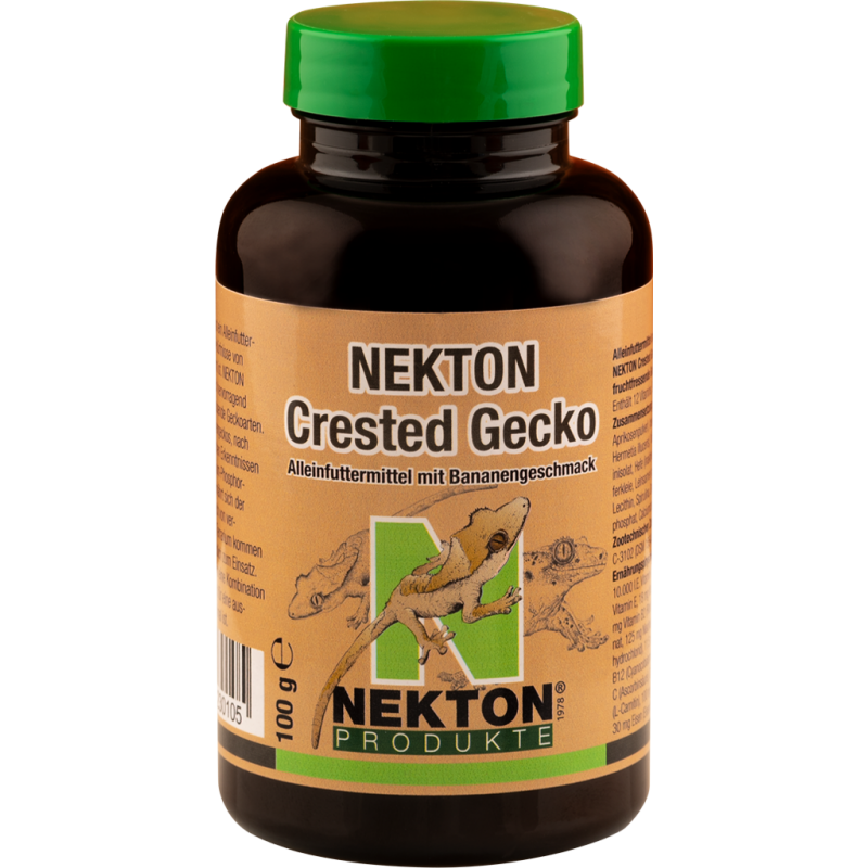 Nekton-Crested-Gecko 100gr - Aliment Complet Saveur Banane - Nekton 230100 Nekton 14,95 € Ornibird