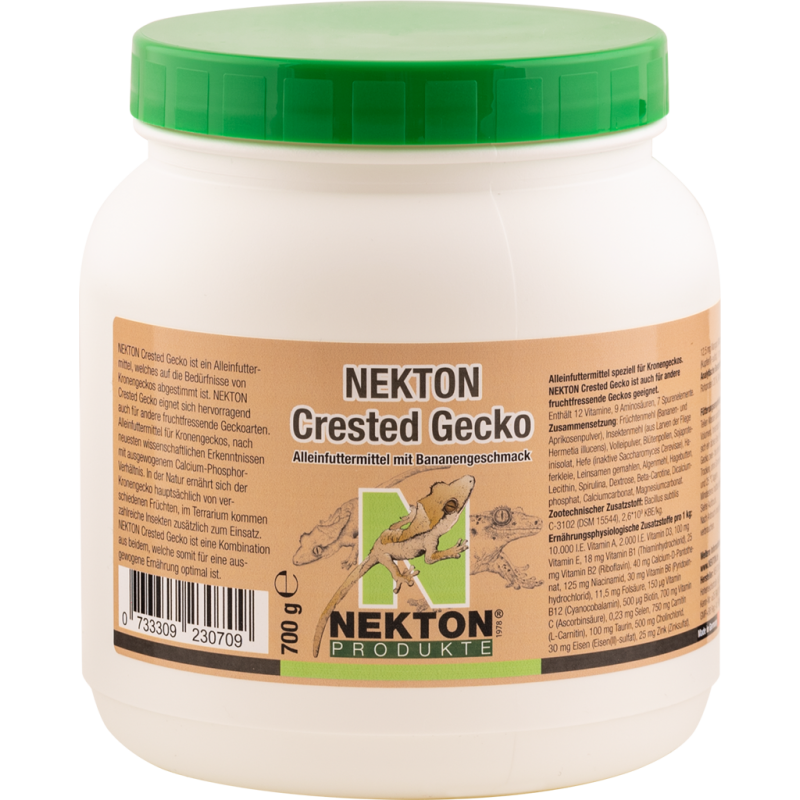 Nekton-Crested-Gecko 700gr - Aliment Complet Saveur Banane - Nekton 230700 Nekton 55,95 € Ornibird