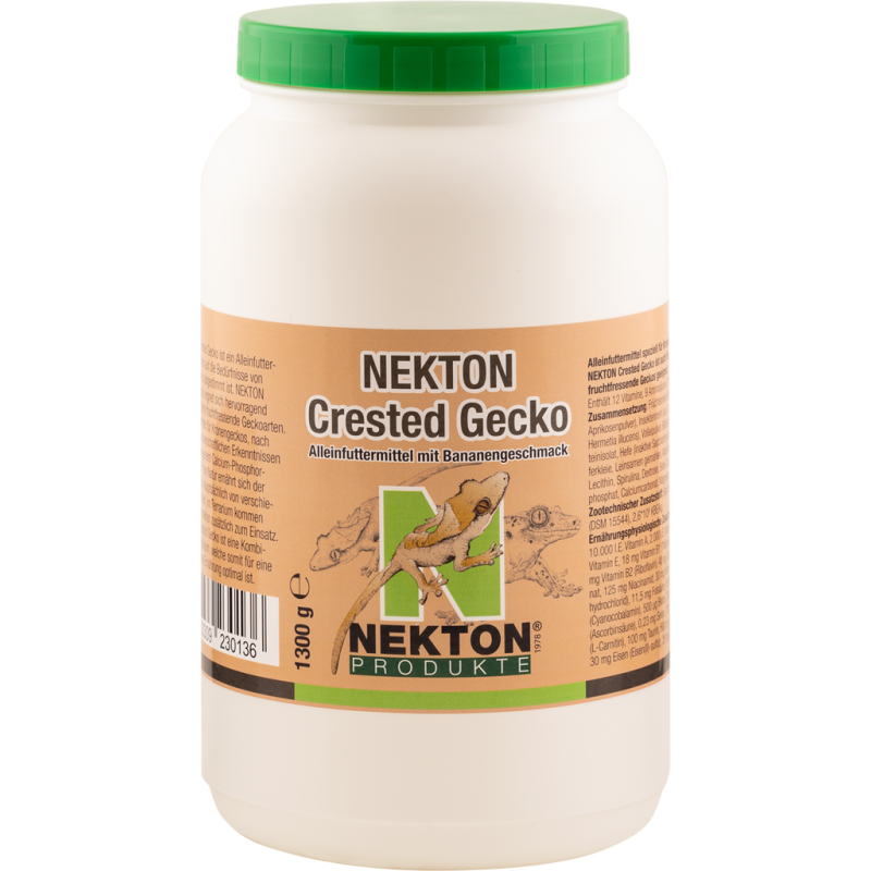 Nekton-Crested-Gecko 1,3kg - Aliment Complet Saveur Banane - Nekton