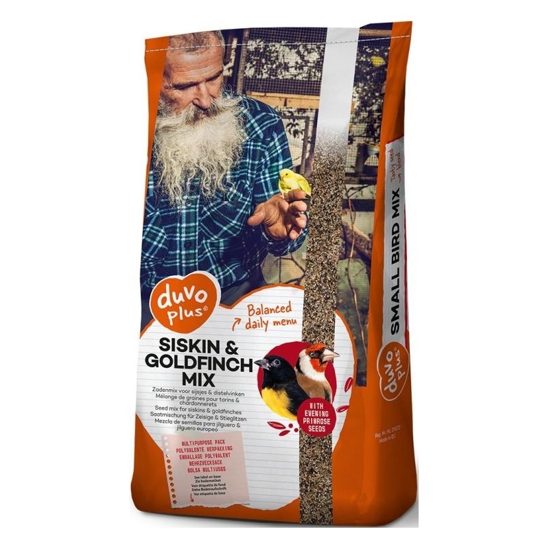 Tarin et Chardonneret Spécial Mix 15kg - Duvo+