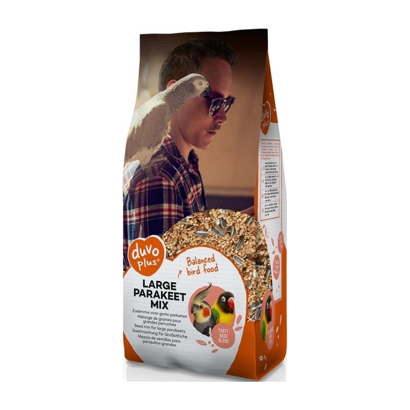 Grand Perruche Mix 20kg - Duvo+ Grand Perruche Mix 20kg - Duvo+
