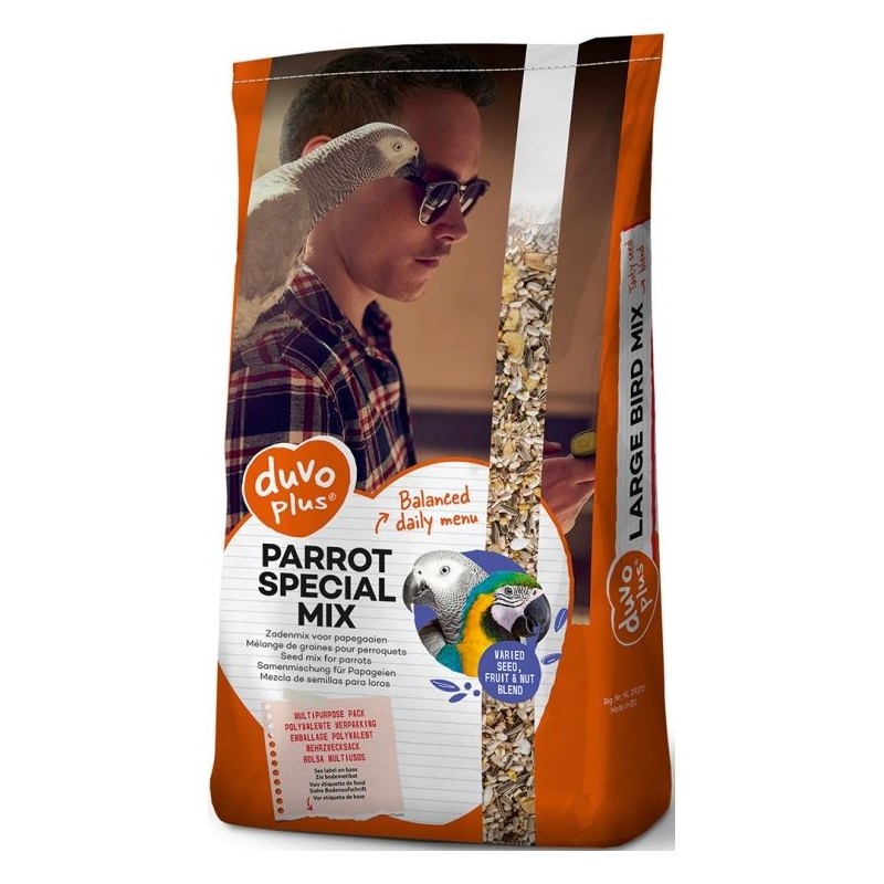 Perroquet Spécial Mix 12,5kg - Duvo+ Perroquet Spécial Mix 12,5kg - Duvo+