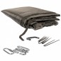 Enclos chiots avec porte et crochets Noir 150x60x60cm - Duvo+ Enclos chiots avec porte et crochets Noir 150x60x60cm - Duvo+