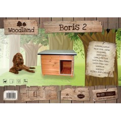 Woodland Niche pour chien Boris Classic 100x65x82cm - Duvo+
